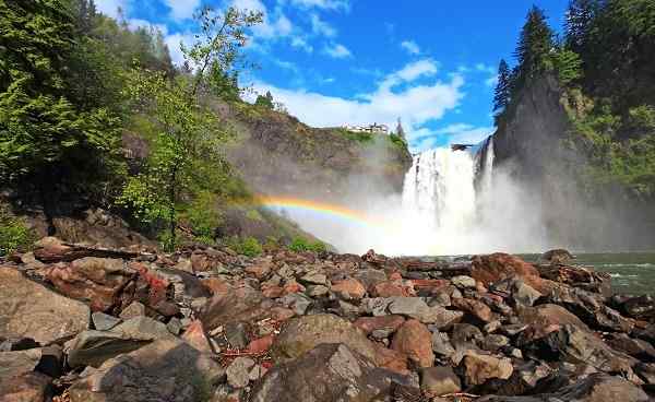 BR-PARKWAY Washington State Snoqualmie Falls 74341705