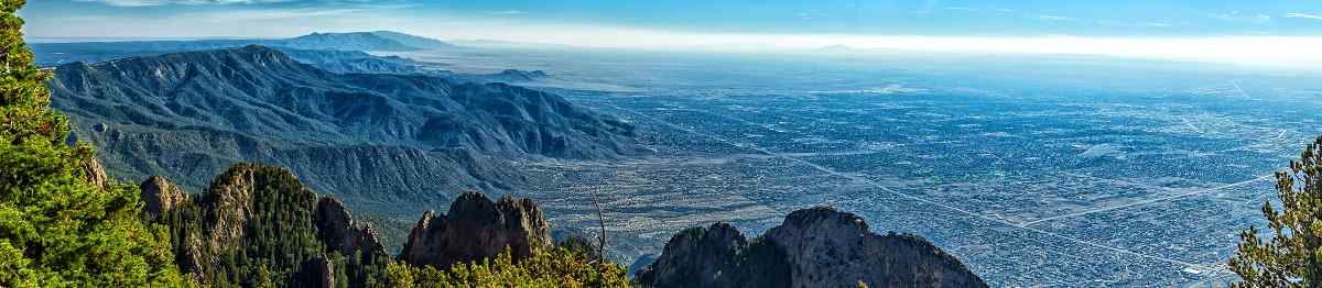 BUS-RM-FRON A view of Albuquerque  New Mexico  587486618 1
