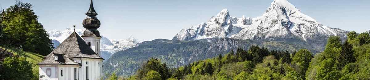 Bayern Berchtesgaden mit Watzmann Panorama 206336812
