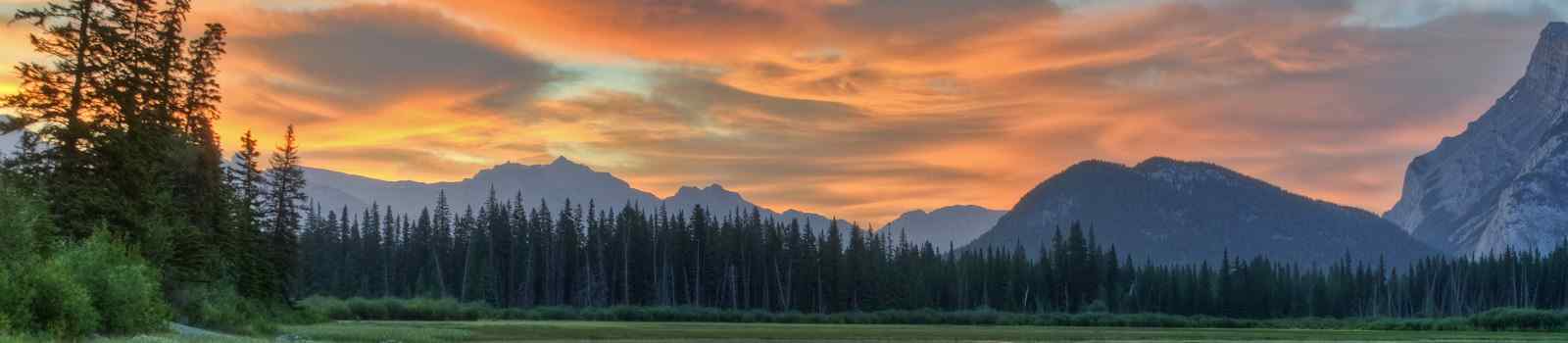 CA-SONORA Vermilion Lakes Sunrise near Banff National Park shutterstock 126689186