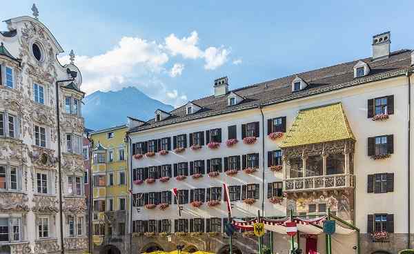 CH-MORITZ-INNS Innsbruck goldenes Dacherl