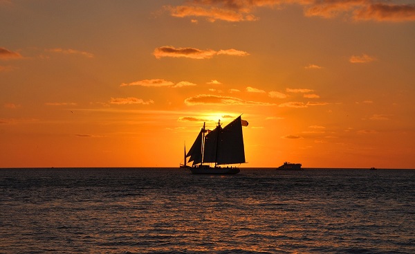 HARLEY-FLORIDA-SUNSHINE-STATE-XXL Florida Key West Boot Sonnenuntergang 169003865