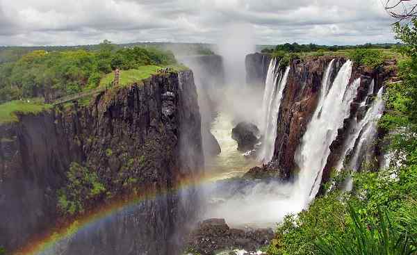 KL-NA-BO-VICFALLS Sambia Victoria Falls on Zambezi 148399298
