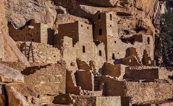 KULT-INDIANER Mesa Verde NP Cliff Palace Anasazi Indian Ruins 141398518