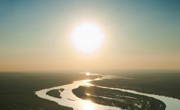 SF-VICFALLS-CHOBE Sambia Zambezi River hoch 116137657