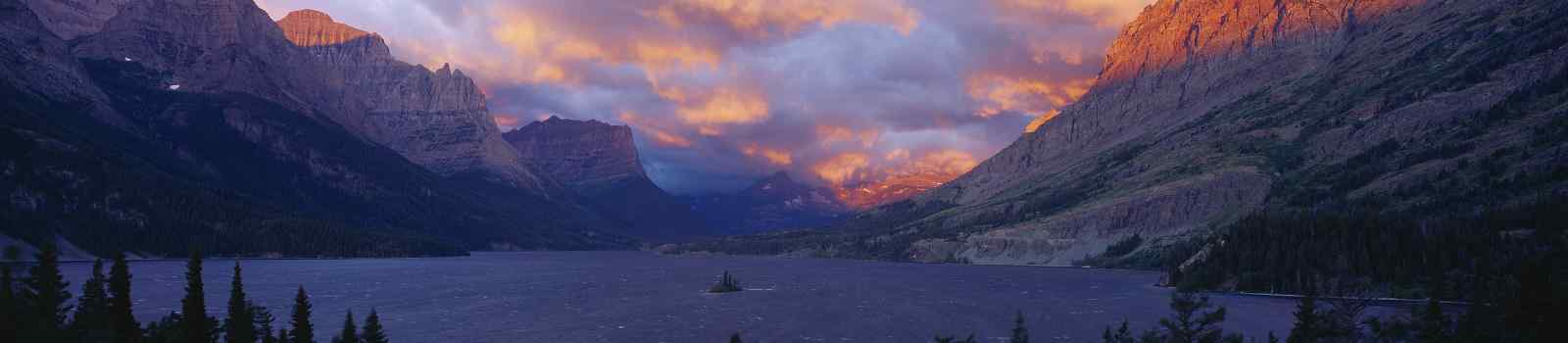  Montana Glacier National Park Panorama 103376108