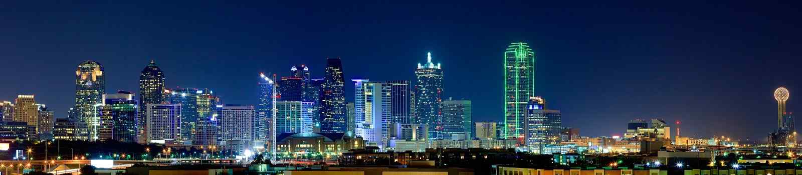 TEXAS-LONE-STAR -Der mittlere Westen - Texas Lone Star Roundup Dallas Skyline