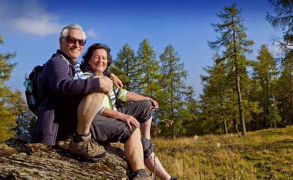 bregenzerwald Sport Wandern Paar