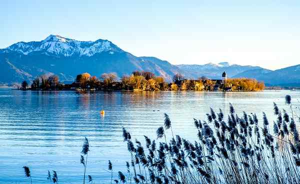 famous chiemsee lake in bavaria - germany 1014242977