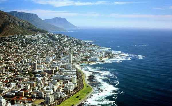 kap-ottertrail Cape Town Aerial View