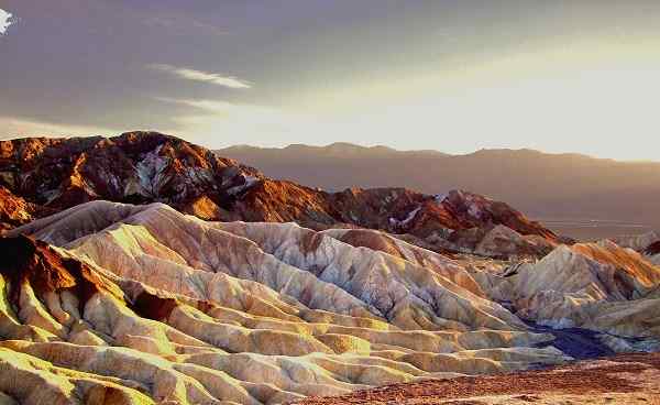 usa-canyon Kalifornien Death Valley Sonnenuntergang