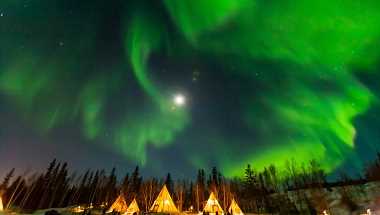 Nordlichter im Yukon